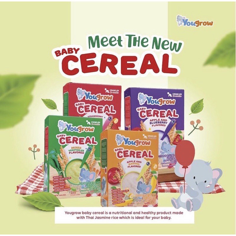 Yougrow Baby Cereal 160g