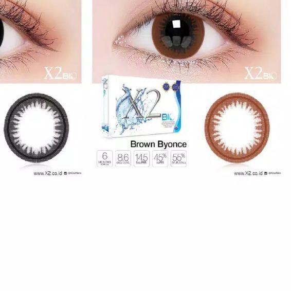 ☺ SOFTLENS X2 BIO EXOTICON BLACK BROWN / SOFTLENSE X2 BIO ❂