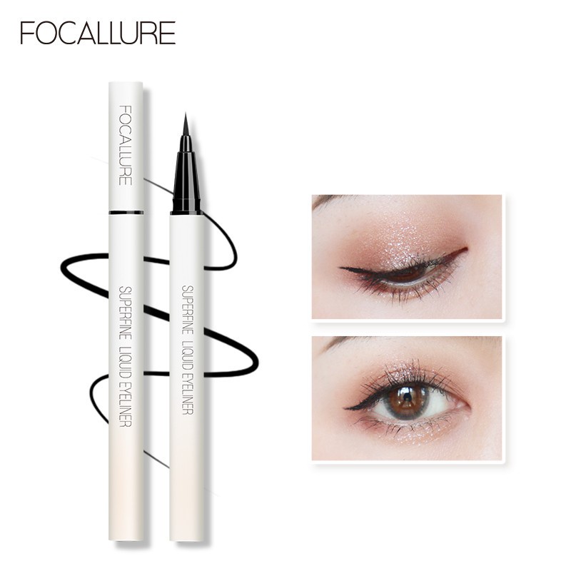 DOMMO - D8173 FCL Superfine Liquid eyeliner Tahan Hingga 12 Jam