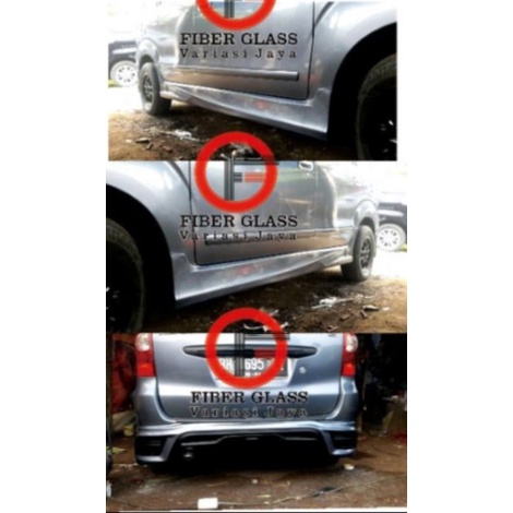 BODYKIT AVANZA OLD,BELAKANG DAN SAMPING