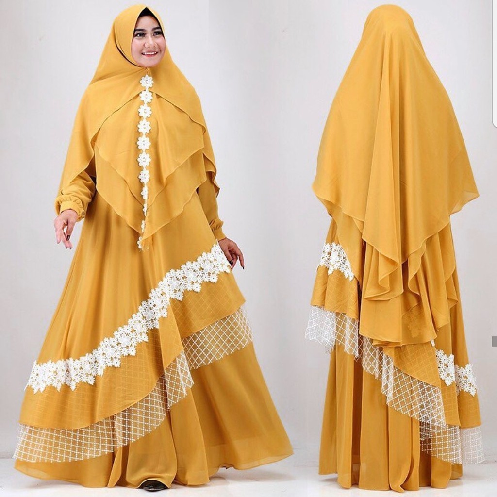 BISA COD | GAVAPUTRI SYARI SET HIJAB | BAJU GAMIS WANITA MURAH TERLARIS | FASHION MUSLIM TERBARU-3
