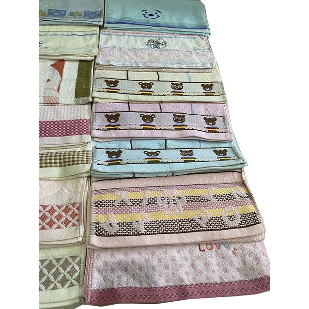 Handuk Leher Lap Muka Tangan Sport Lembut Warna Motif