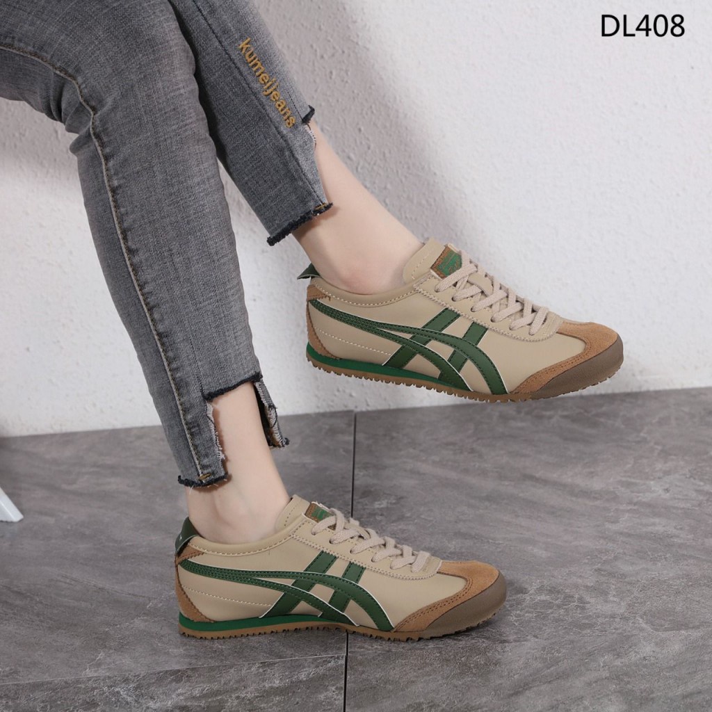 OT SEMI ORI KHAKI LIST GREEN DL408 WOMEN WB