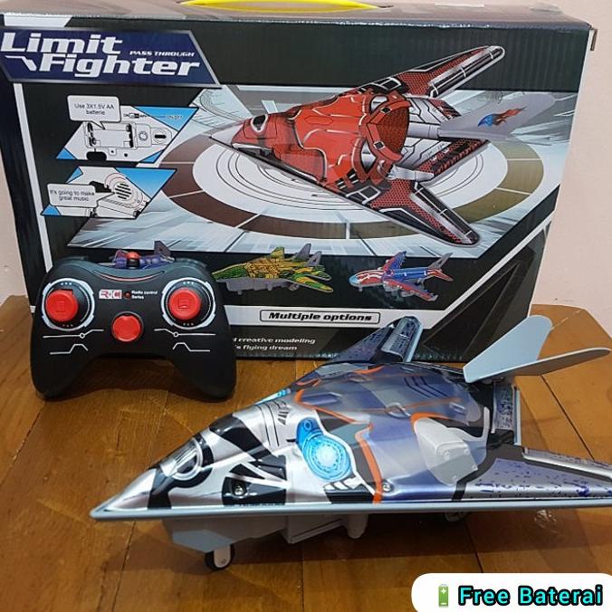 RC Pesawat Jet Tempur Remote Control - Mainan Jet Starwars Remot Anak