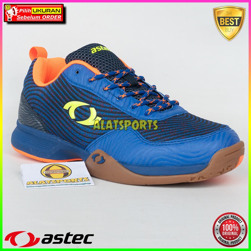 Astec Cobarzon ASCFWM0SB1PU Sepatu Badminton Pria Original