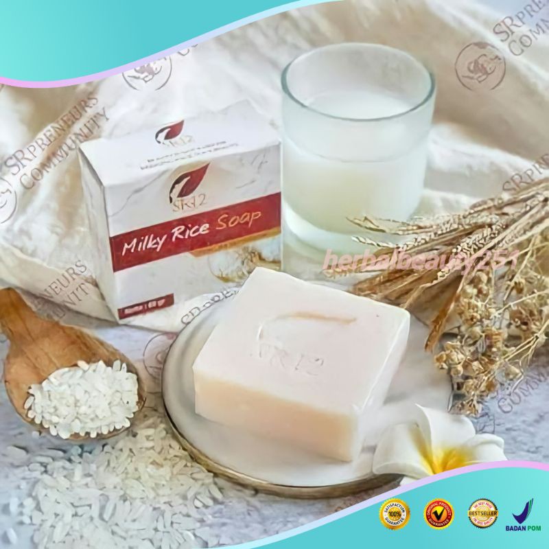 

Milky Rice Soap Sr12 Sabun Beras Susu Herbal Pencerah Dan Pemutih Wajah Kulit Normal Dan Kombinasi