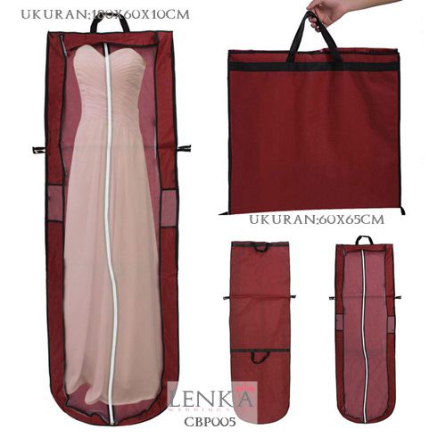 [BISA COD] TAS PELINDUNG GAUN PENGANTIN COVER WEDDING DRESS BRIDE CBP005