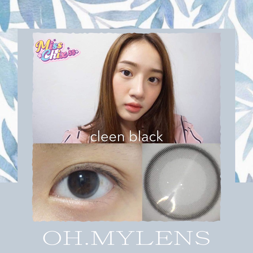 Softlens Minus Normal Beda Minus MINI CLEEN BLACK | Soflens Mines Warna Natural | Soflen Mata Minus 