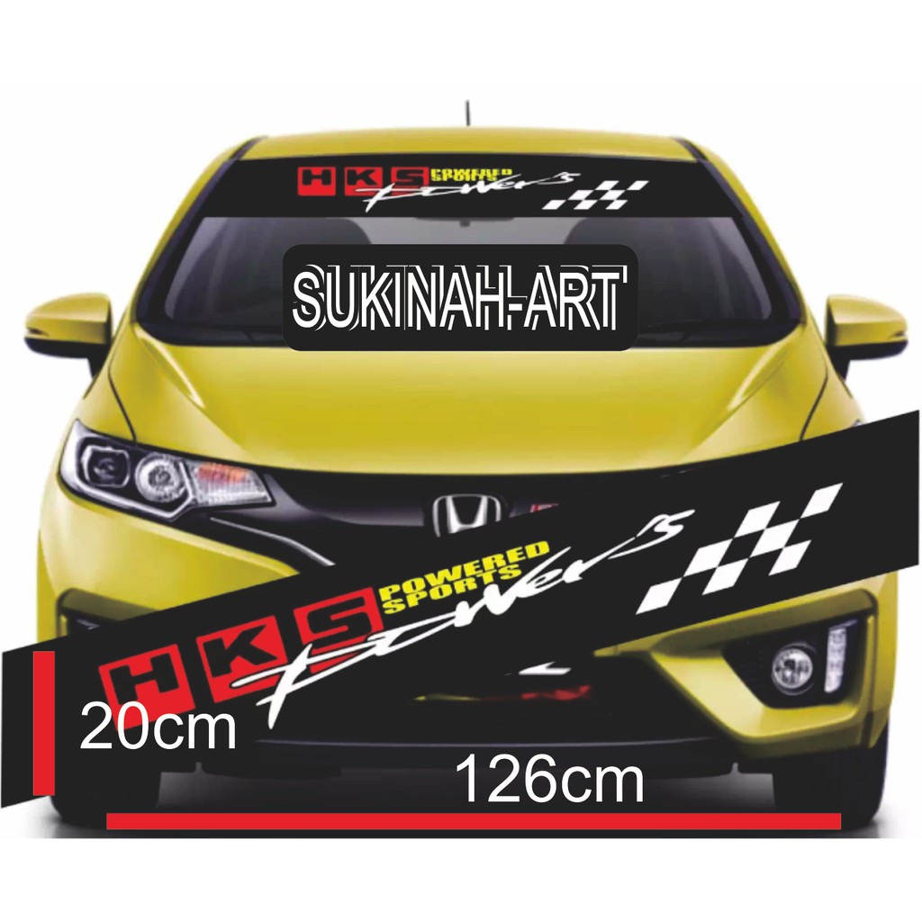 Cutting Sticker Mobil HKS Shopee Indonesia Cutting Sticker Mobil HKS Shopee Indonesia
