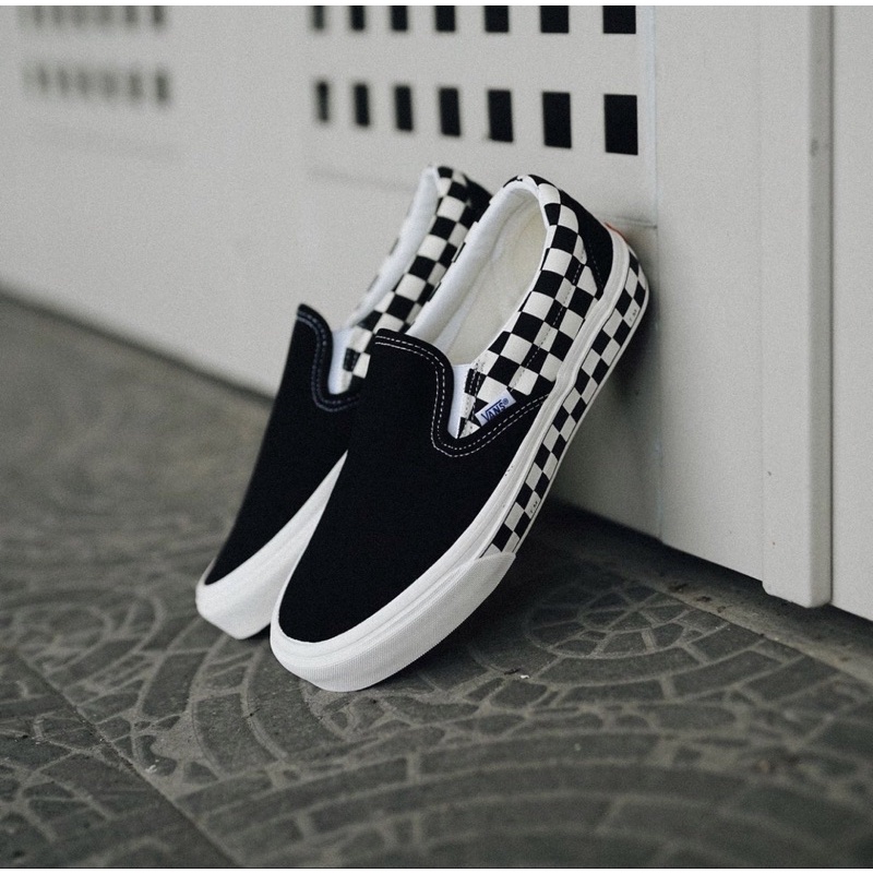 V4ns Slipon Sidewall Checkerboard