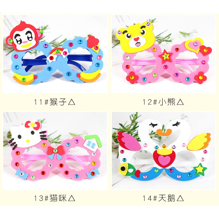 DIY KACAMATA/ Kerajinan tangan prakarya mentessori pada anak Art &amp; Craf