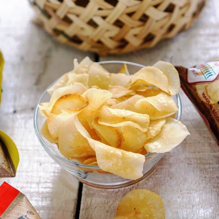 

504Oekh Matoh Keripik Singkong - Cassava Chips 75Gr - Ori Soya 6J4727iyfi