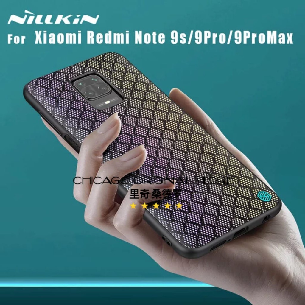 Case Xiaomi Redmi Note 9s / 9 Pro / 9 Pro Max Nillkin Gradient Twinkle Original Hard Soft Tpu Casing