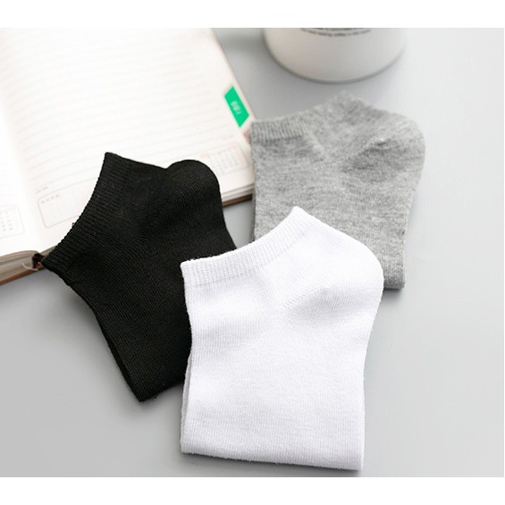 AliMaMa - KAOS KAKI POLOS - Kaus Kaki Wanita Pria Unisex Mata Kaki Ankle Sock Socks Murah Medan-2