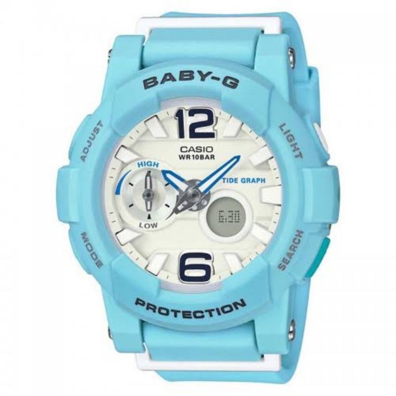 CASIO BABY-G BGA-180BE-2BDR / BABYG BGA180BE-2B ORIGINAL & BERGARANSI