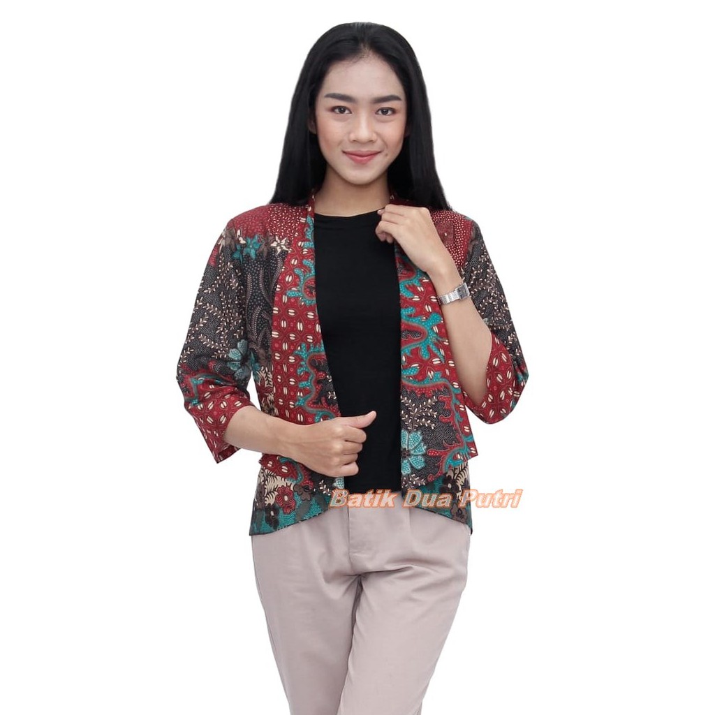 Batik Wanita BOLERO / OUTERWEAR Atasan Modern Size  S-M-L-XL-XXL-3L-4L-5L