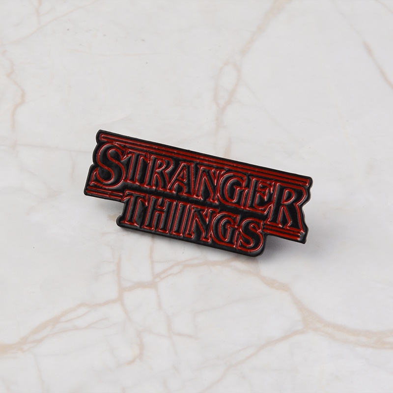 Bros Pin Enamel Logo TV Stranger Things Untuk Pria Dan Wanita