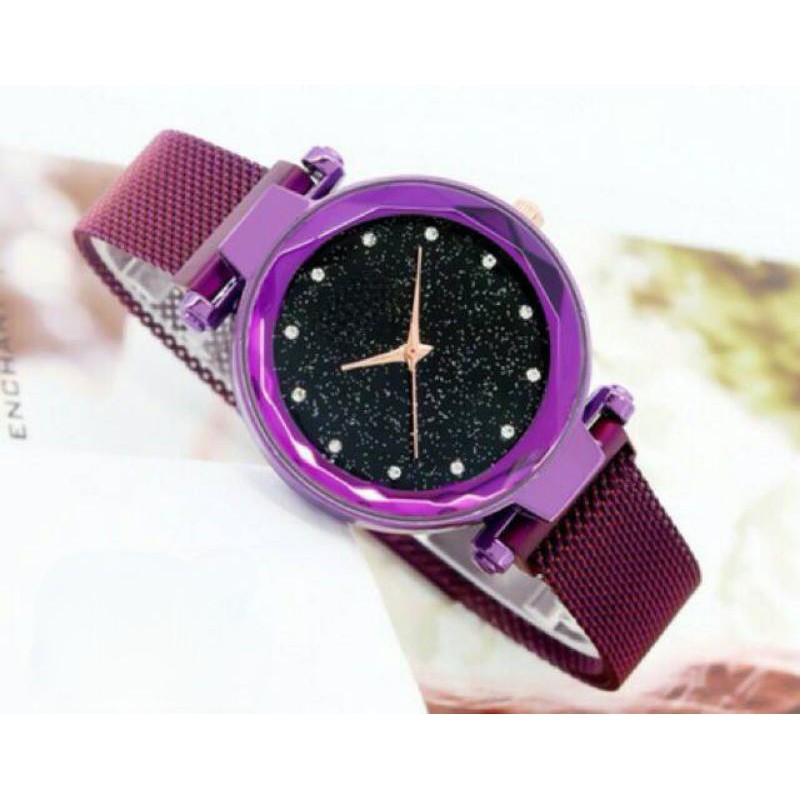Jam tangan Wanita Diyoor Mata kecil polos D727( Dikirim Dari Jakarta) Ready 4 warna