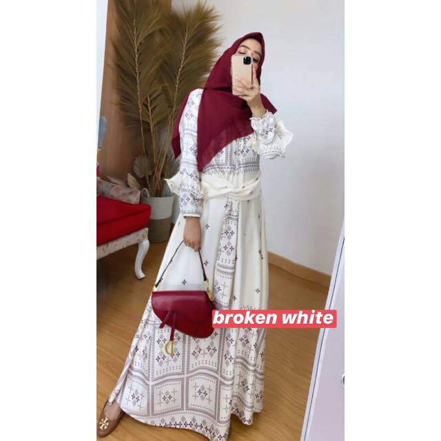 DAVINA DRESS BY RAFIKA STORES