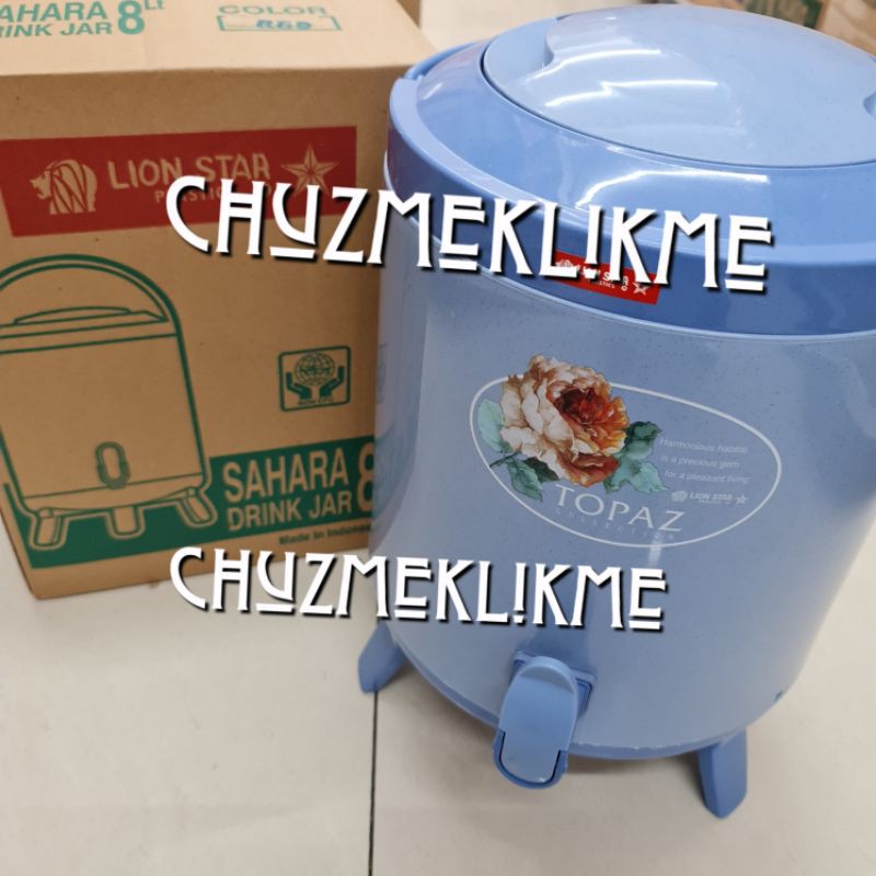 Sahara Drink jar lion star D-22 (8 liter)/Dispenser air lion star 8 liter/Tempat air minum, es