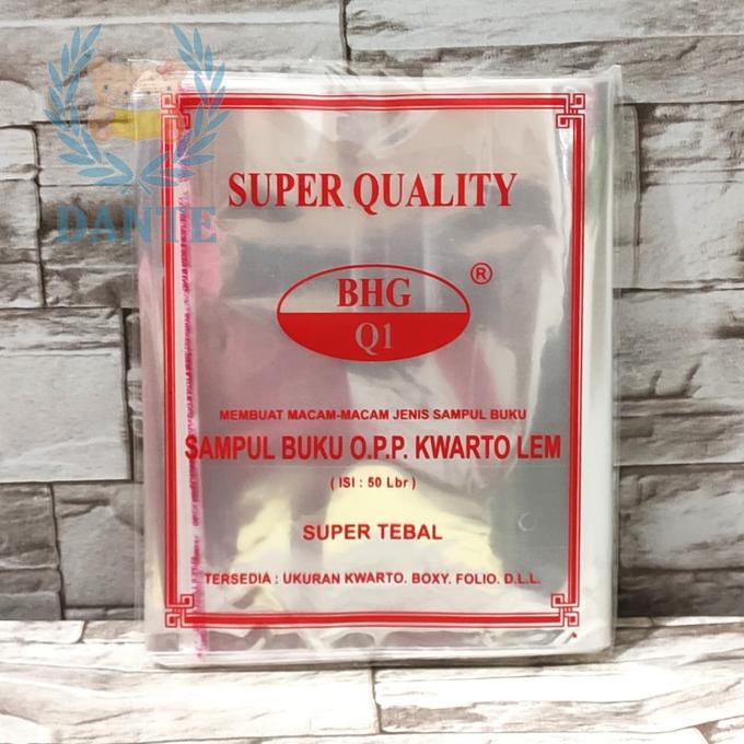 

Sampul Plastik Buku isi 50