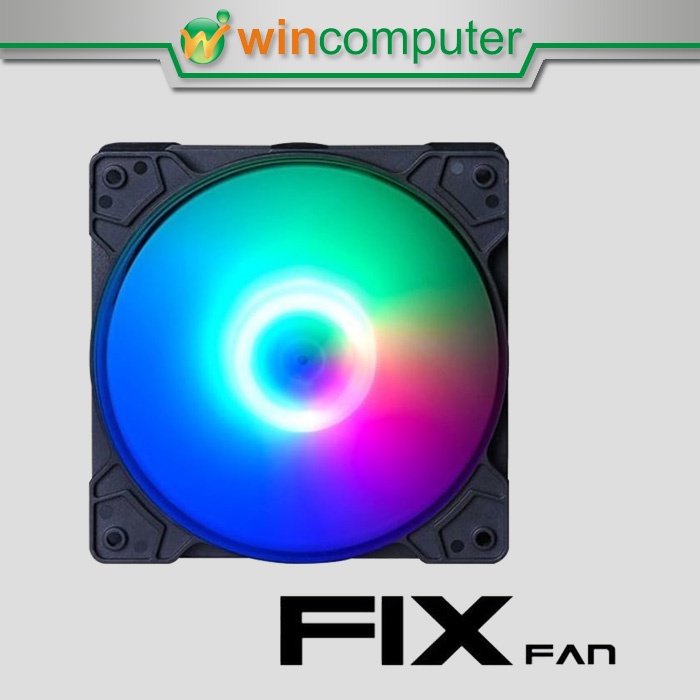 Cube Gaming Fix RGB Rainbow 12CM Fan Case