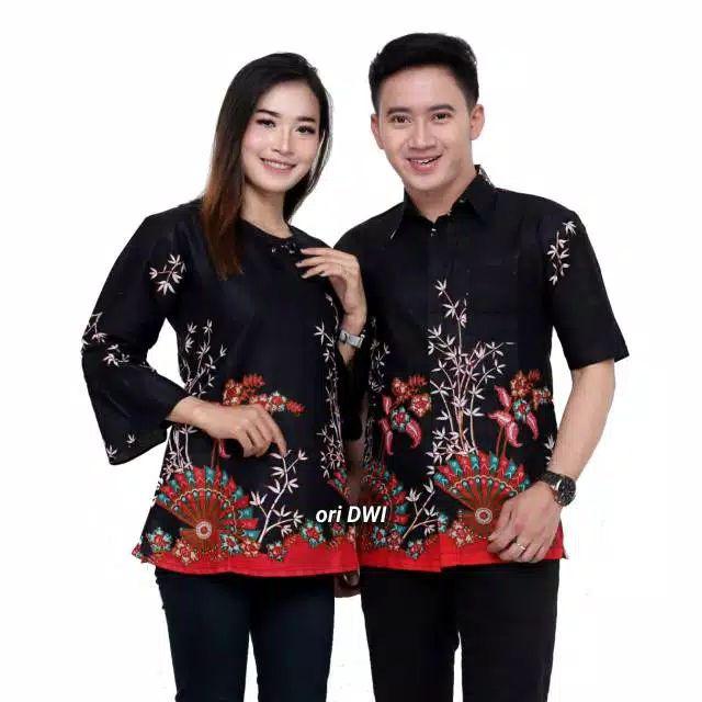 Maura Couple - Sania Ruffle Batik Couple