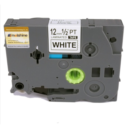 

Utrs0e4 V-Tech Tze-231 Comp. Label Tape Replacement Brother Black On White 12M As71S0D