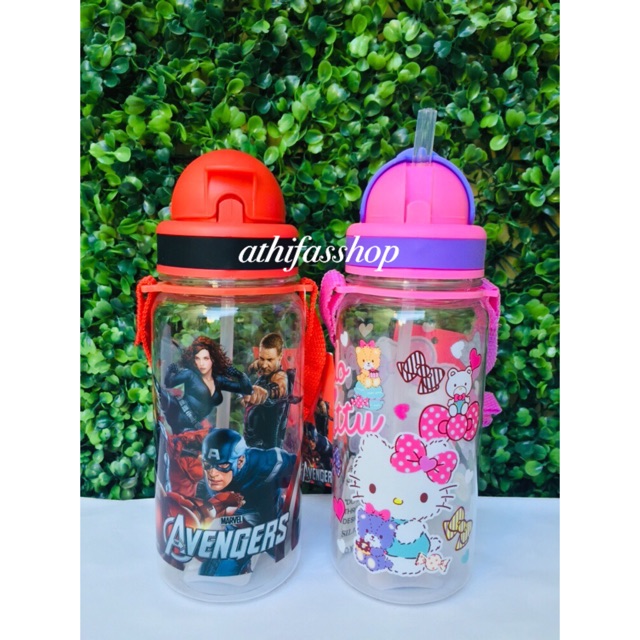 Botol Minum Anak Karakter Sedotan 3675 350ml