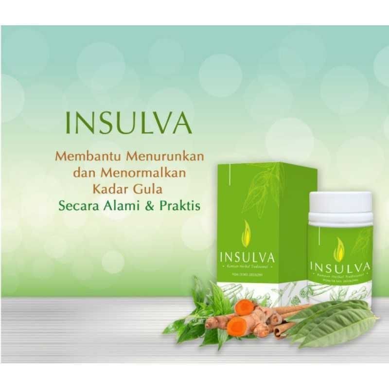 Insulva Asli 100% Obat Diabetes & Kencing Manis Bpom