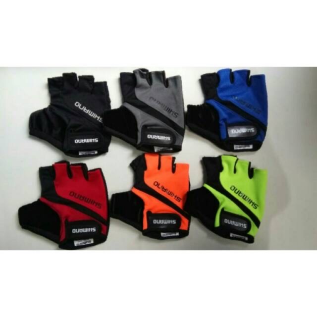 Sarung tangan sepeda mtb , roadbike dan sepeda lipat merk shimano