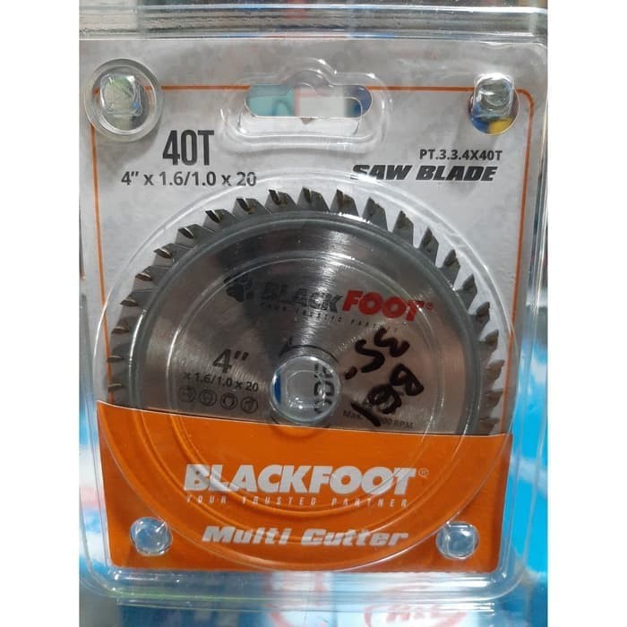 Blackfoot Multi Cutter 4 x 40T / Mata Potong MultiCutter Aluminium Kayu Mesin Gerinda