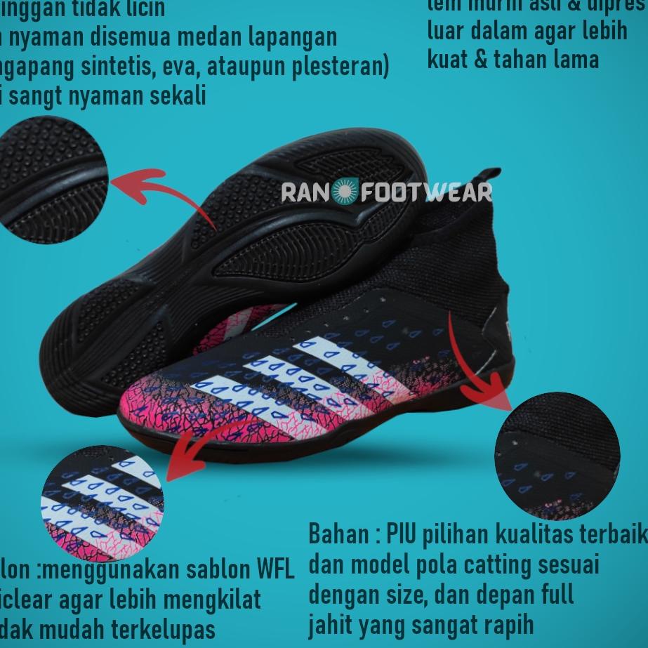 Banyak Dipakai.. sepatu futsal / spatu putsal Adidas Predator FREAK 19.3 Indoor Boots super flexsibe