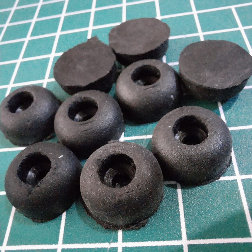 [DEV-9023] KAKI BOX DIAMETER 1cm TINGGI 5mm UNTUK BOX X1-X8