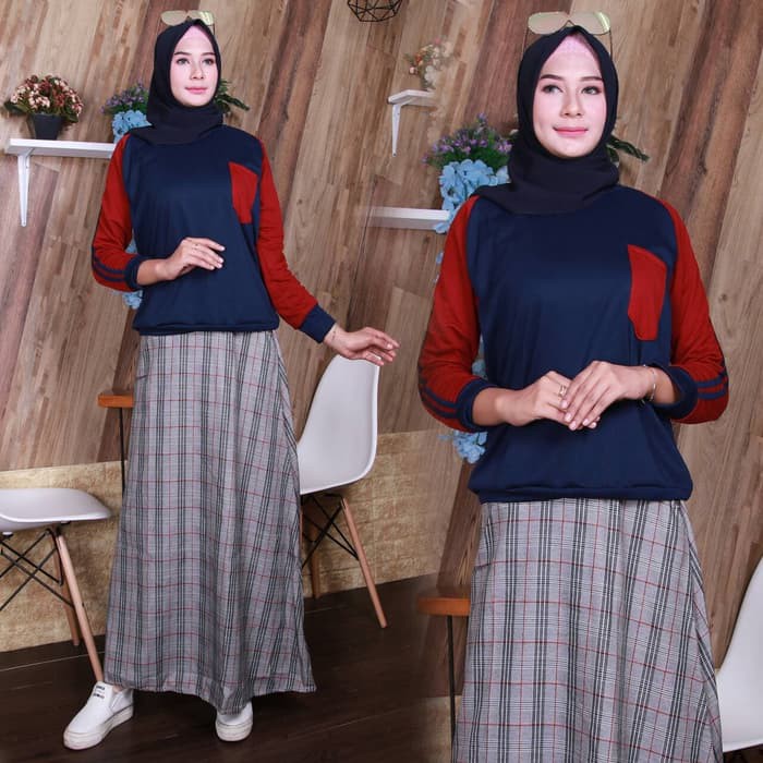 Zanzea Long Dress Maxi Wanita Casual Lengan Panjang Model Longgar Ada Ukuran Besar