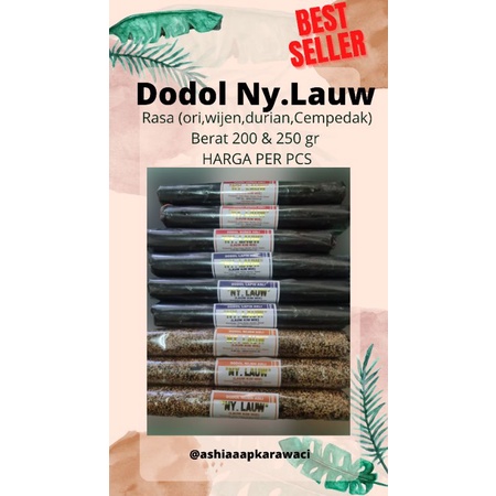 

TERMURAH! Dodol Khas Tangerang Ny.Lauw