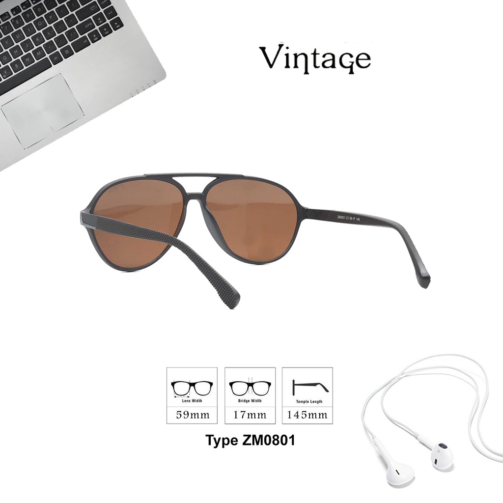 Vintage Sunglasses Polarized ZM0801