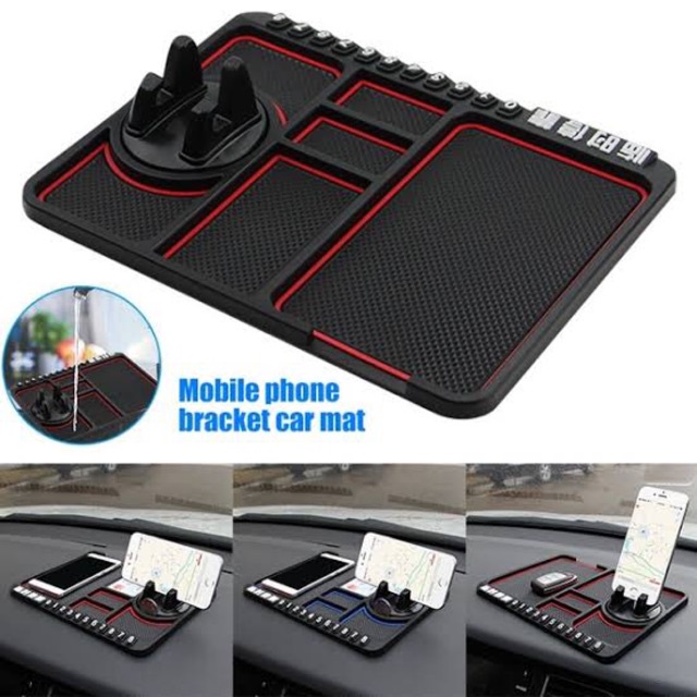 Holder Mat Dashboard Mobil Anti Slip - Mounting Handphone Car Dasboard Holder