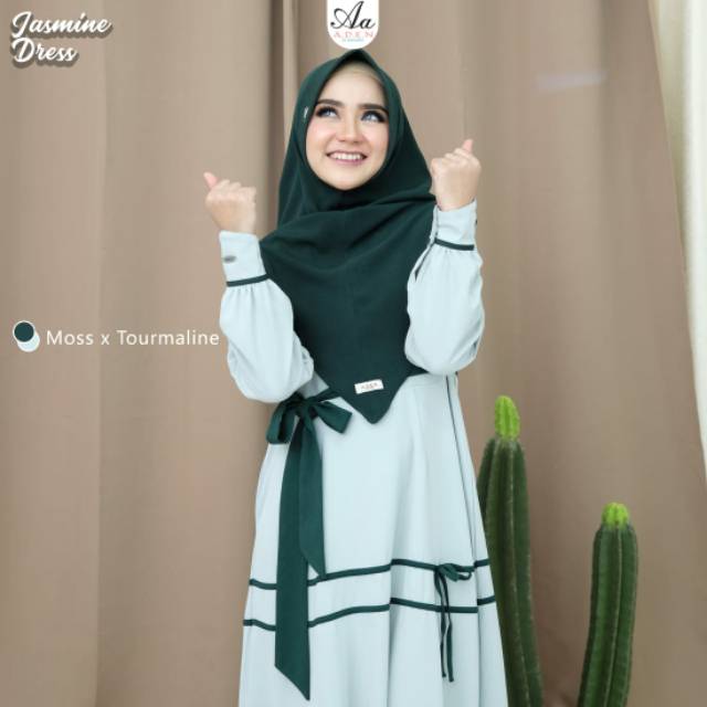 Jasmine dress set hijab by ADEN