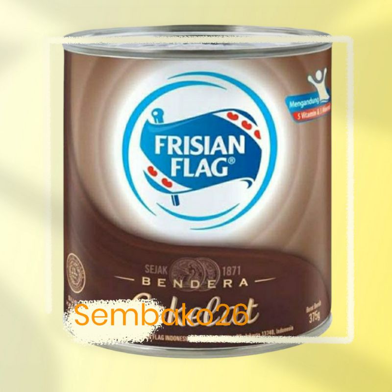 

Frisian Flag susu kental manis putih coklat