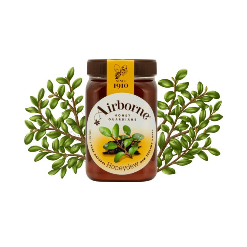 

MADU AIRBONE HONEYDEW (500gr) - Original New Zealand Honey