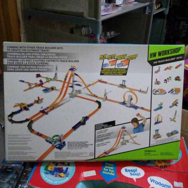 hot wheels workshop track builder starter kit