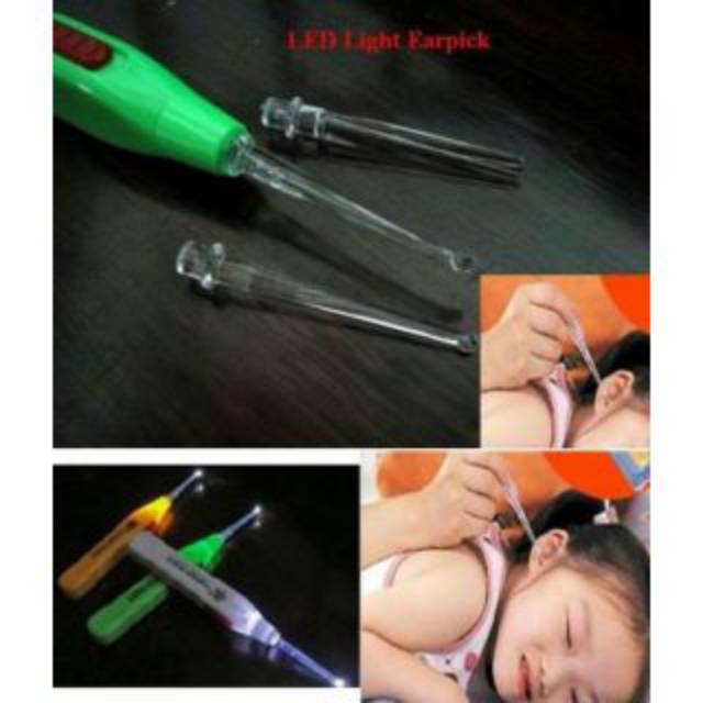 EARPICK - KOREK KUPING - EARPICK WITH LED FLASHLIGHT