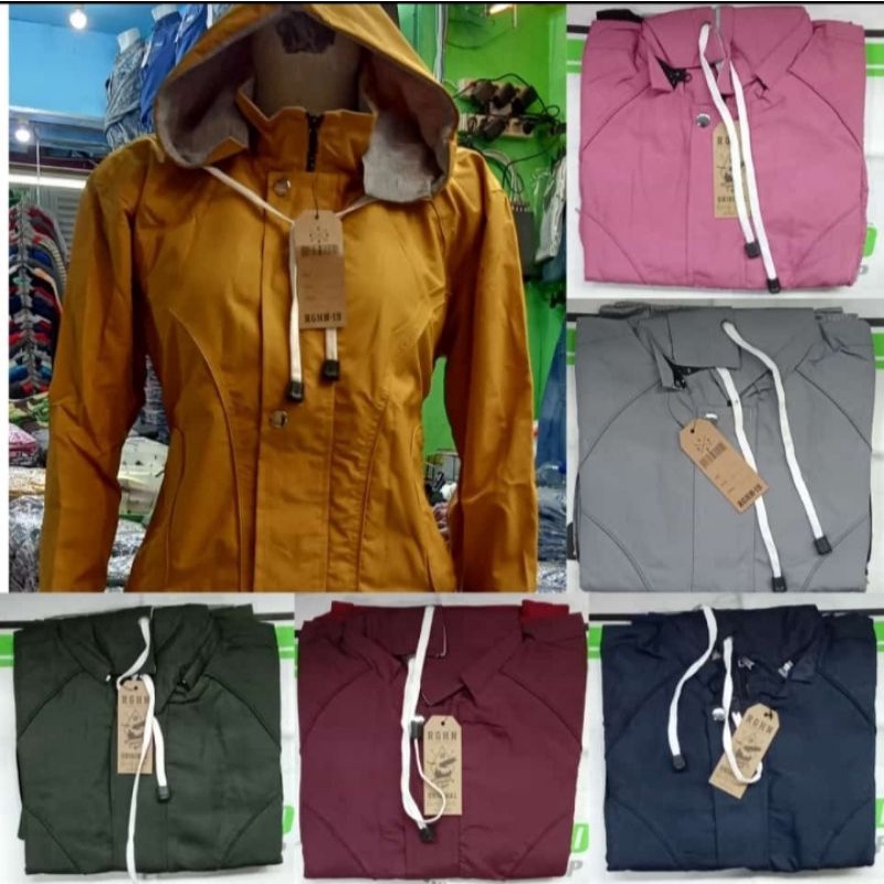 JAKET BOLAK BALIK CEWEK 2 IN 1