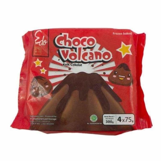 

Edo Choco Volcano Makanan Beku [300gr] TERLARIS TERPERCAYA ORIGINAL