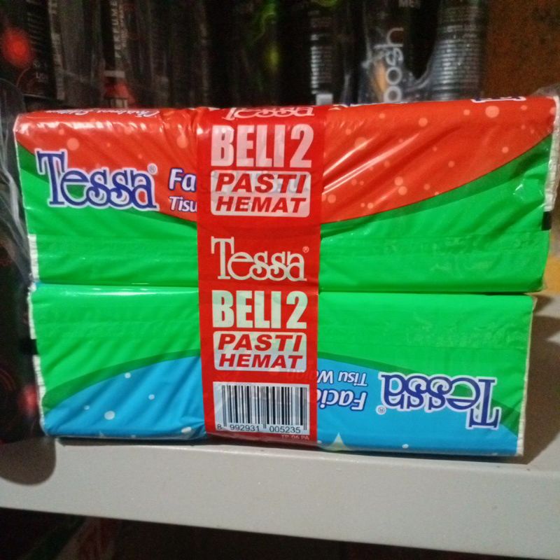 buy 1 get 1 Tessa Facial Tissue - Tisu Wajah / Tisu Tessa 200 ply BUY 1 GET 1