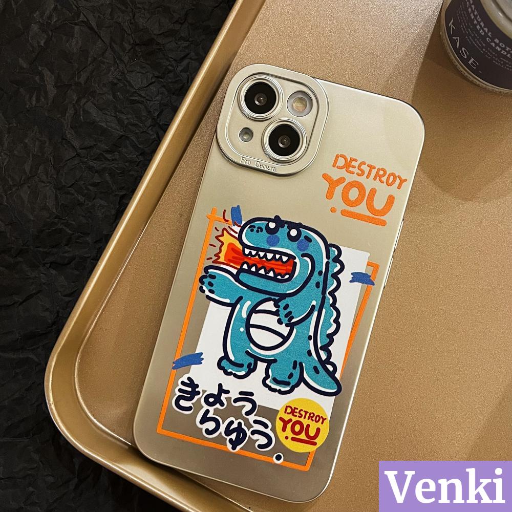 For iPhone 13 Pro Max iPhone Case Silicone Soft Case Luxury Electroplating Silver Angel Eye Protection Camera Shockproof Dinosaur Cartoon Style For iPhone 13 Pro Max iPhone 12 Pro Max iPhone 11 Pro Max iPhone 7 Plus iPhone XR XS MAX Max 12 Pro Plus/8 11