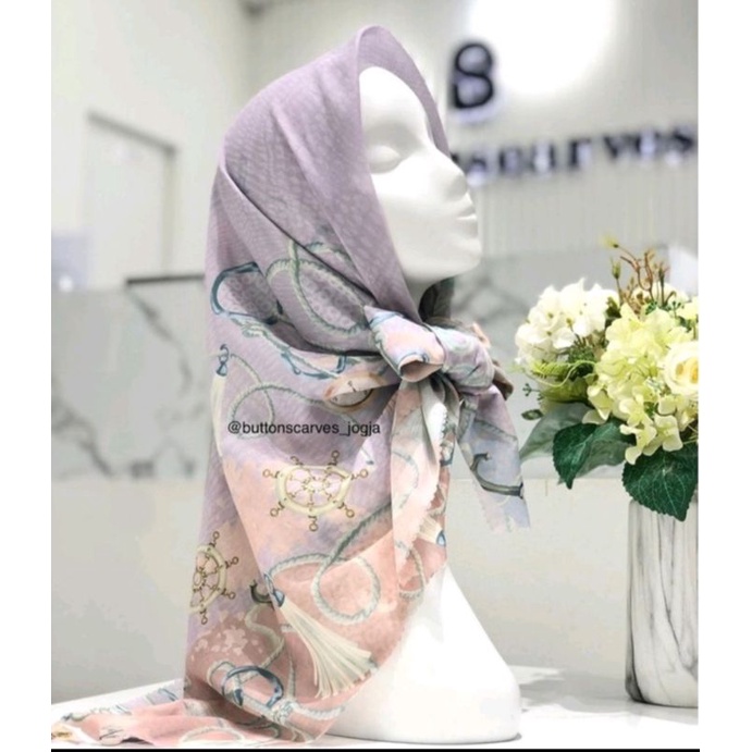 Nautical Series Buttonscarves "Yara"