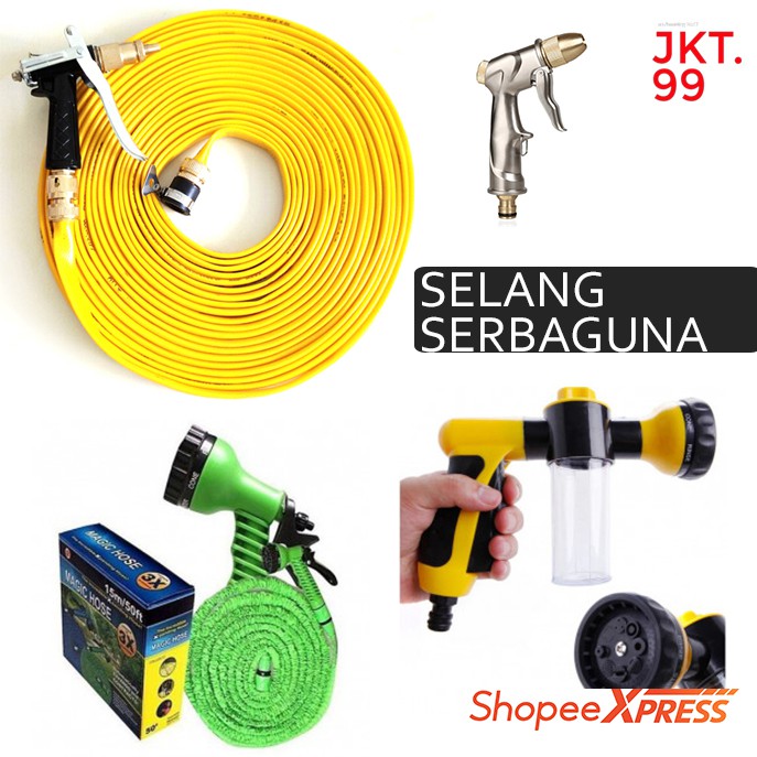 Selang Air - Semprotan cuci mobil - Semprotan cuci motor - Selang air cuci mobil