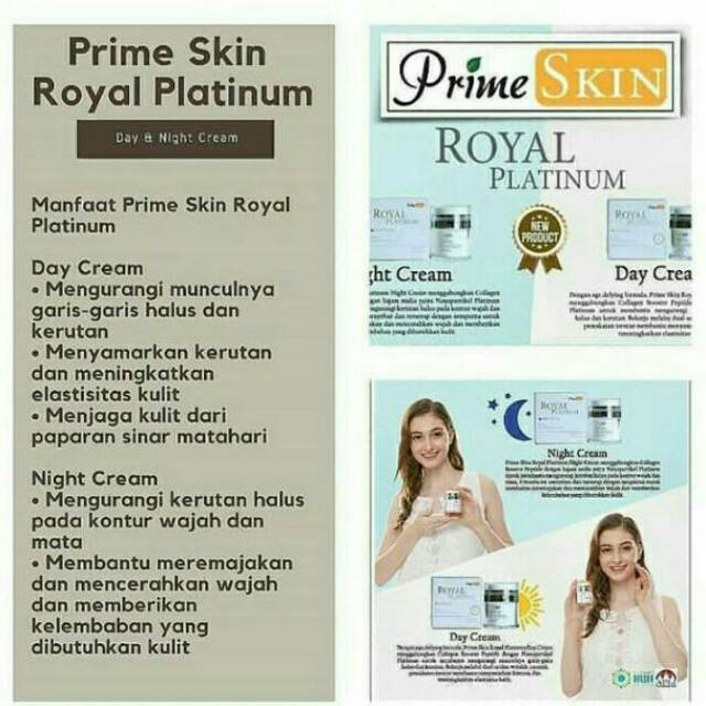 Prime Skin Royal Platinum Day Cream & Night Cream
